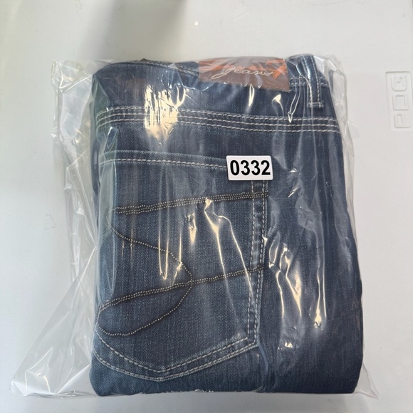 Seven 7 Jeans Womens 24 Blue Bootcut Mid Rise Dark Wash Stretch Distressed - Picture 12 of 12